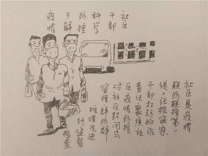 3.社区是疫情联防联控第一线。纪检监察干部扛起政治责任，聚焦社区疫情防控，对社区封闭式管理、群防群控情况进行监督检查。_副本.jpg